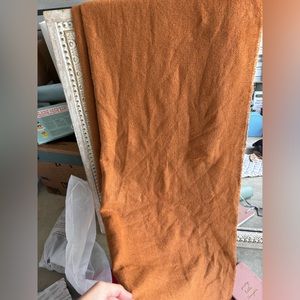 Burnt orange/rust orange scarf